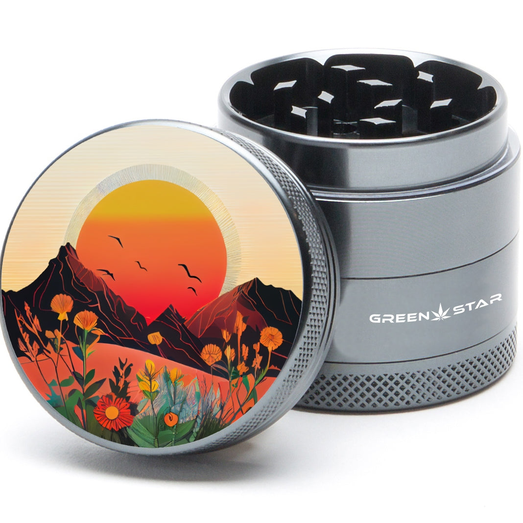 Green Star Scenic Mini 4-Piece Grinder