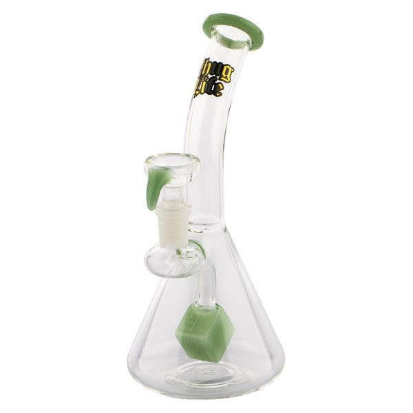 Thug Life 7" Cube Perc Bong