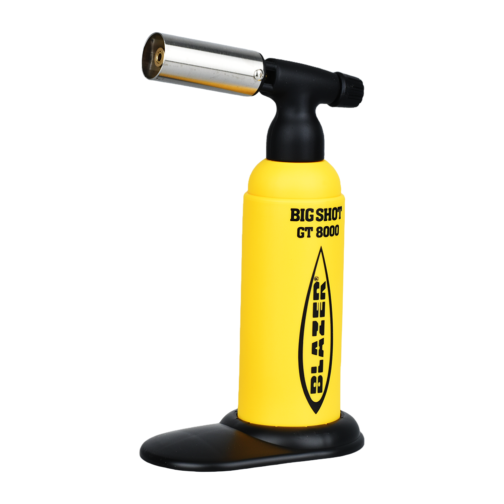 Blazer Big Shot GT8000 Torch Lighter | Yellow & Black Logo