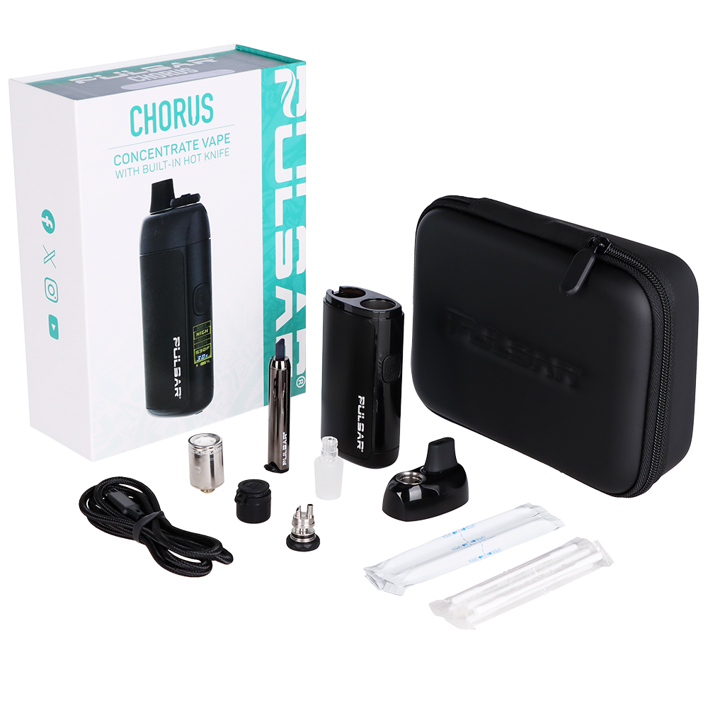 Pulsar Chorus Concentrate Vaporizer Black