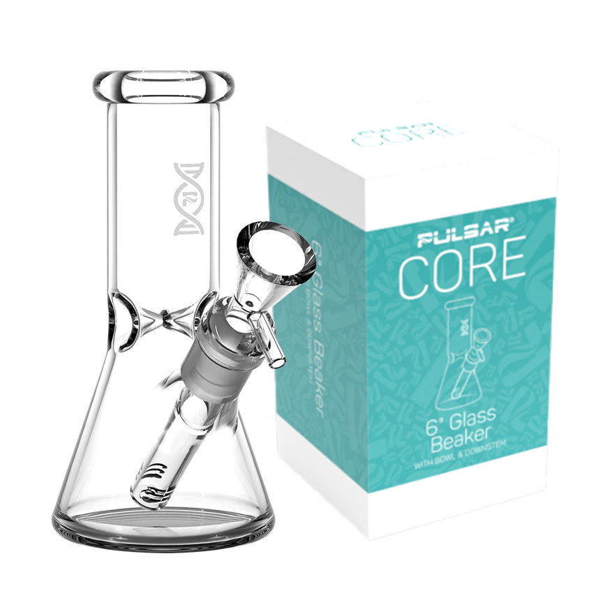 Pulsar CORE Glass Beaker Water Pipe | 6" | 14mm F - Image 1