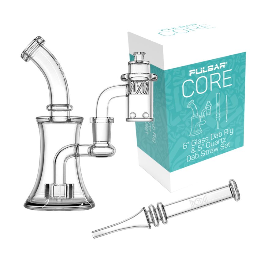 Pulsar CORE Glass Dab Rig Kit | 6" | 14mm F