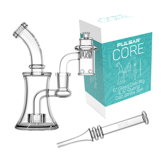 Pulsar CORE Glass Dab Rig Kit | 6" | 14mm F