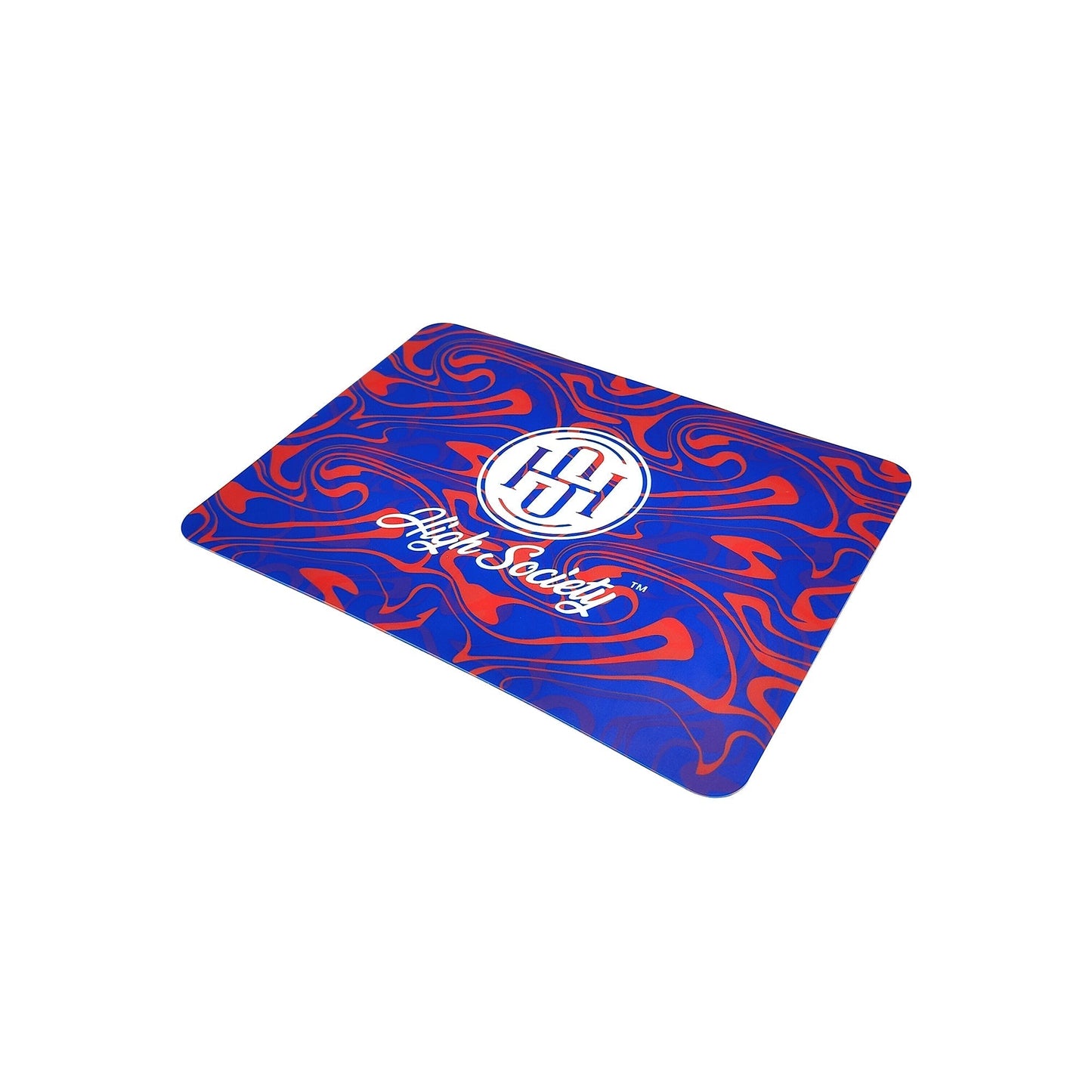 High Society Rectangle Dab Mat - Blurberry