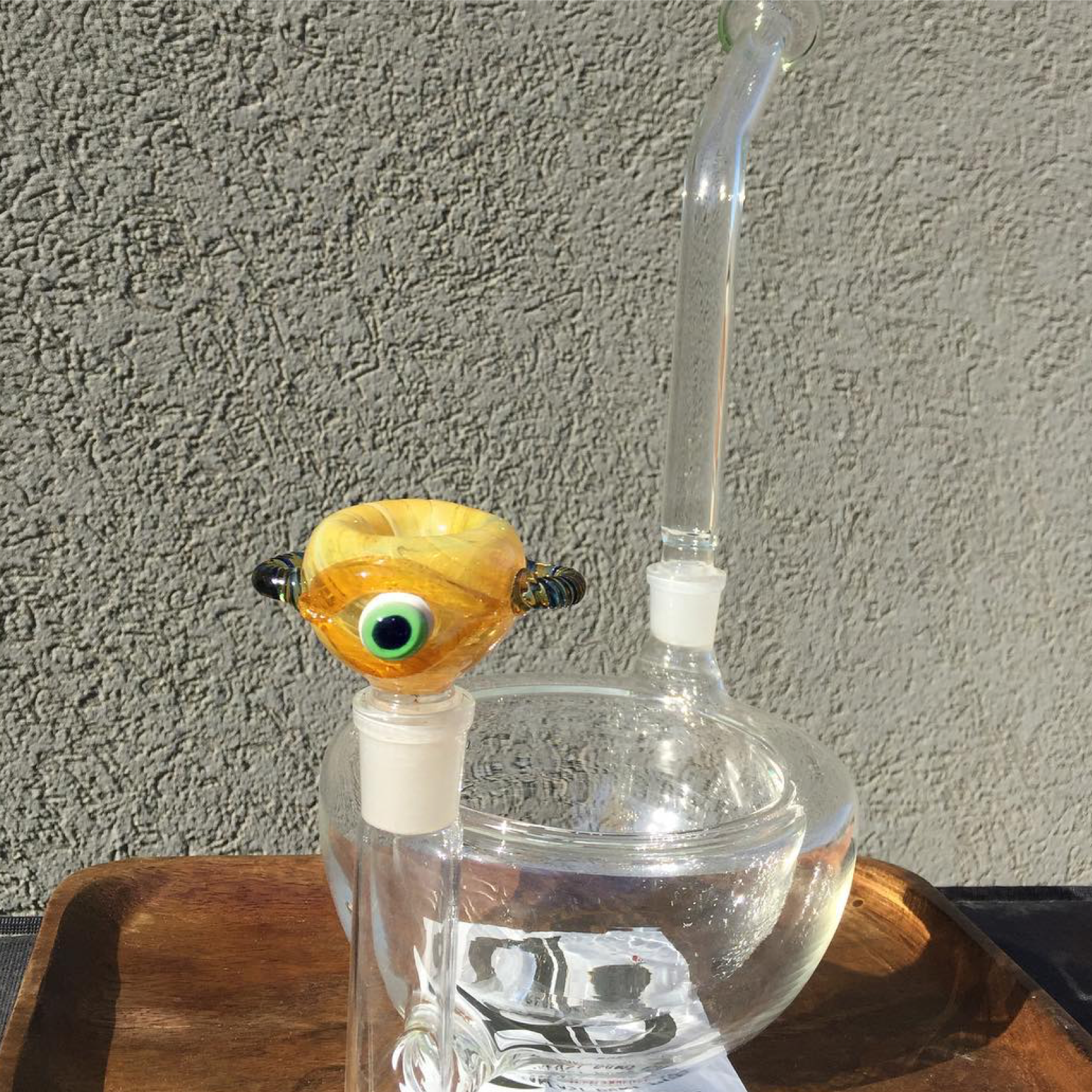 The Breakfast Bowl Wake & Bake Water Pipe + Cyclops Bowl 