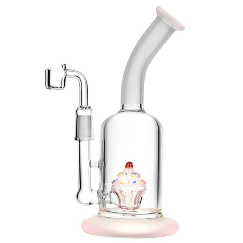 CaliConnected Cupcake Dab Rig Pink