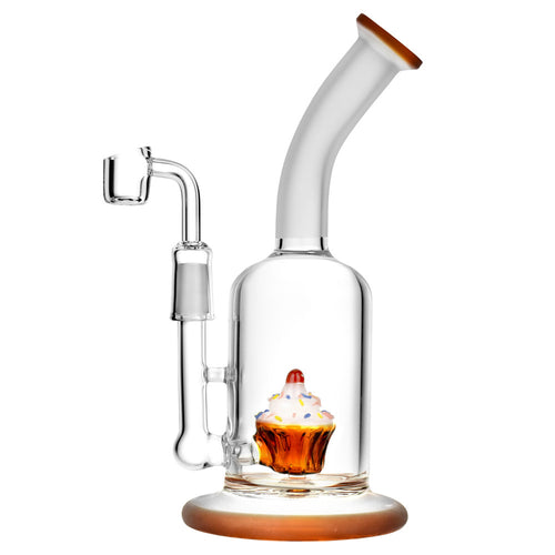 CaliConnected Cupcake Dab Rig Brown