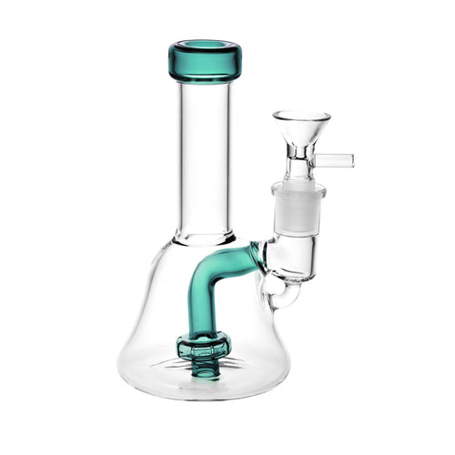 CaliConnected Handbell Mini Bong Teal