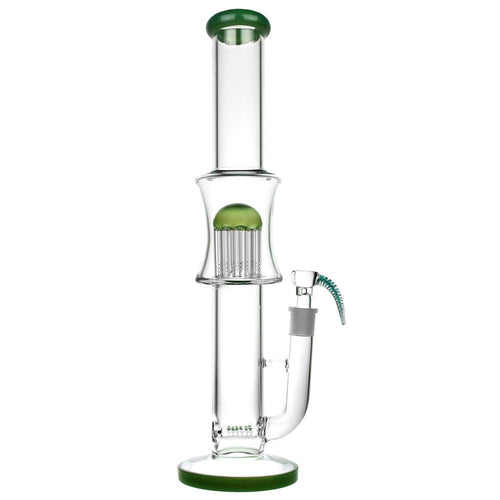 CaliConnected Jellyfish Perc Bong Green