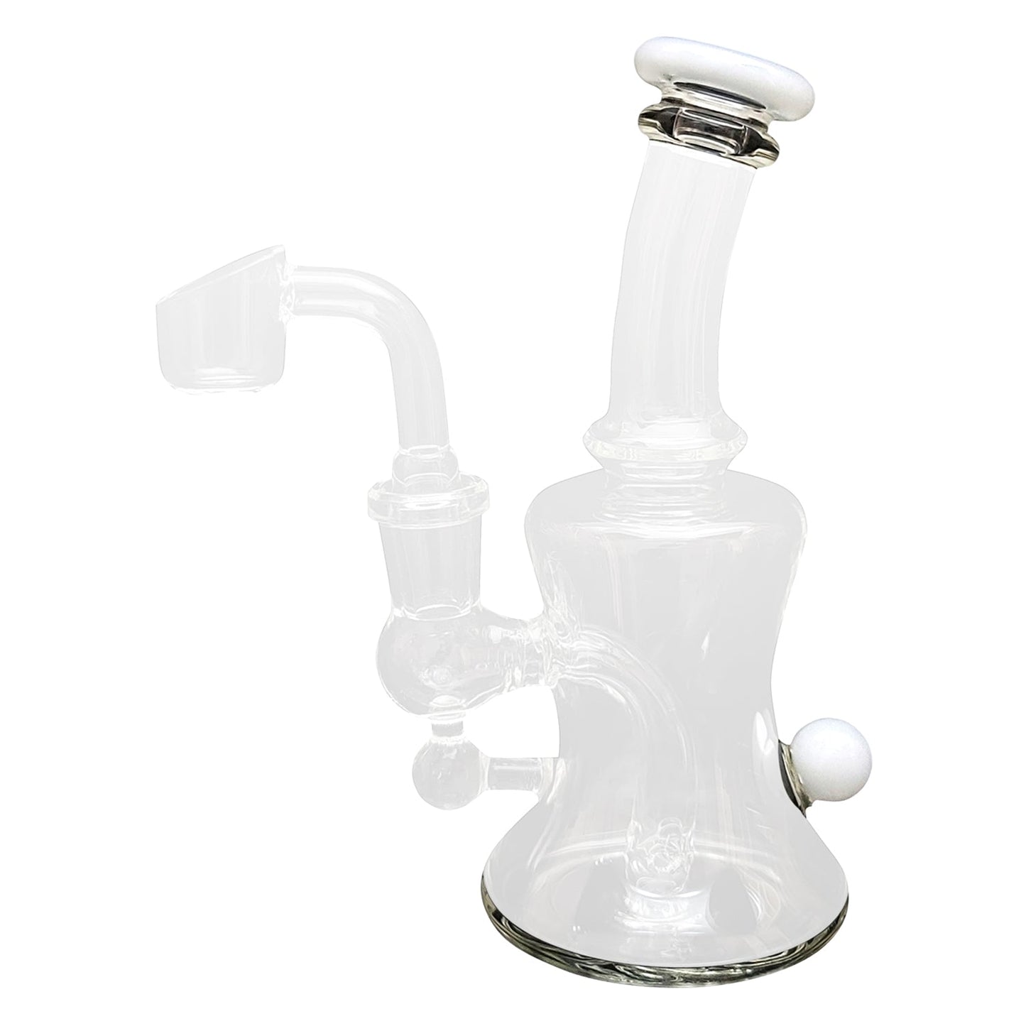 6.5" Marble Studded Dab Rig