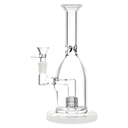 CaliConnected Matrix Perc Bong White