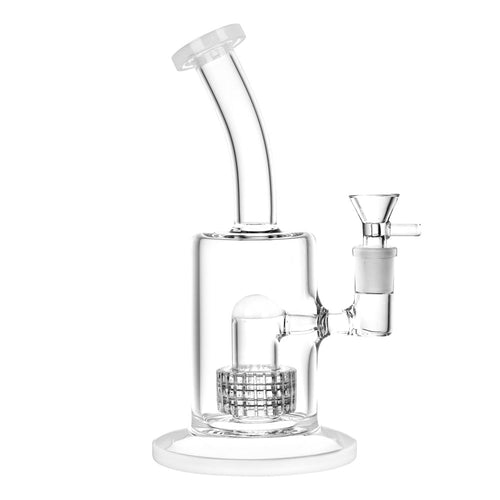 CaliConnected Mega Matrix Perc Bong White