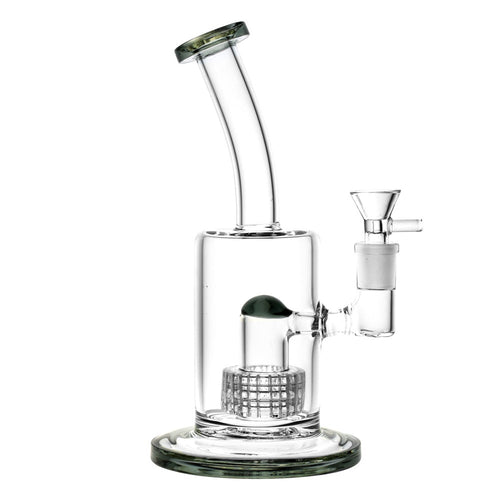 CaliConnected Mega Matrix Perc Bong Smoke Gray