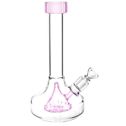 CaliConnected Wide Base Beaker Bong Pink