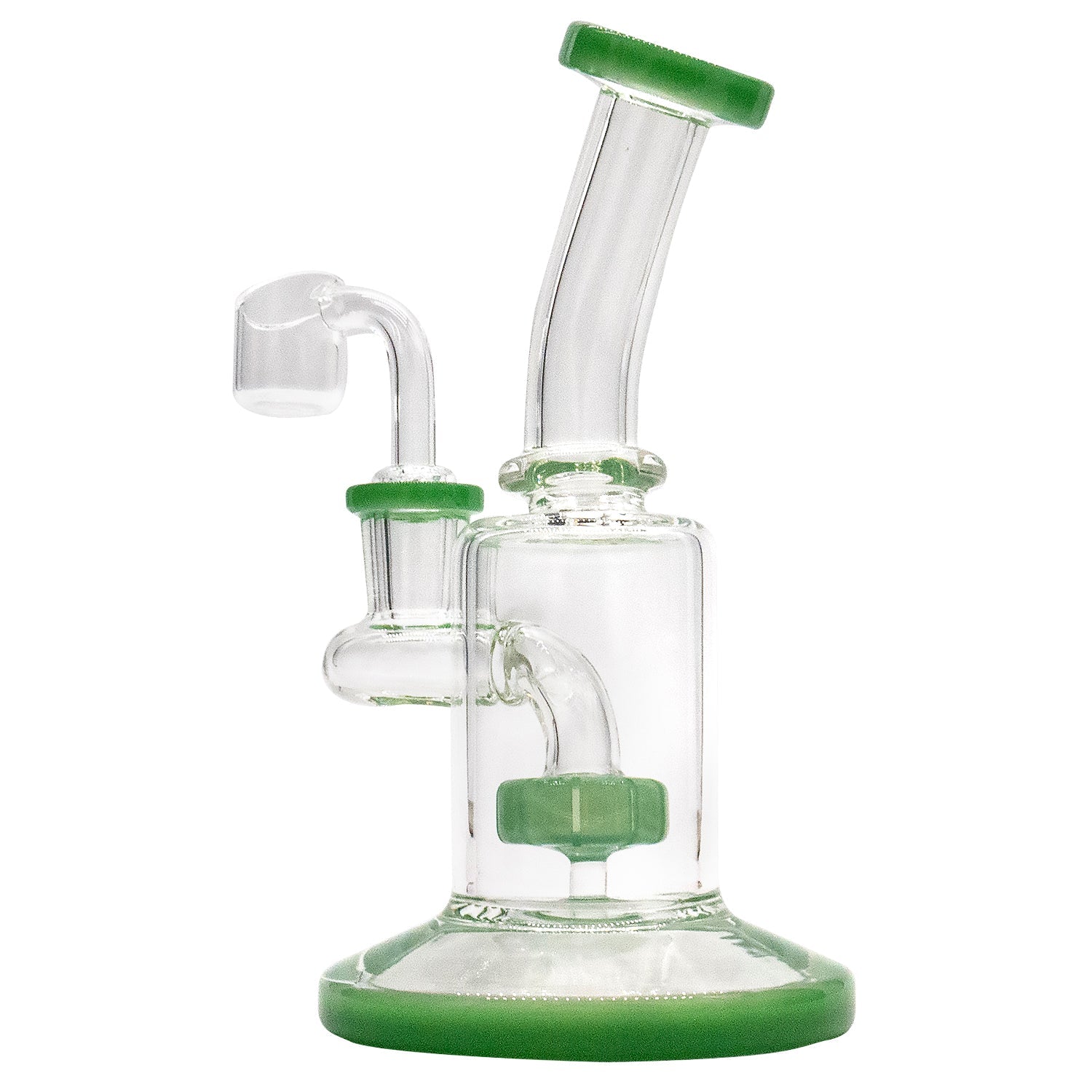 CaliConnected Showerhead Perc Mini Rig Back Right