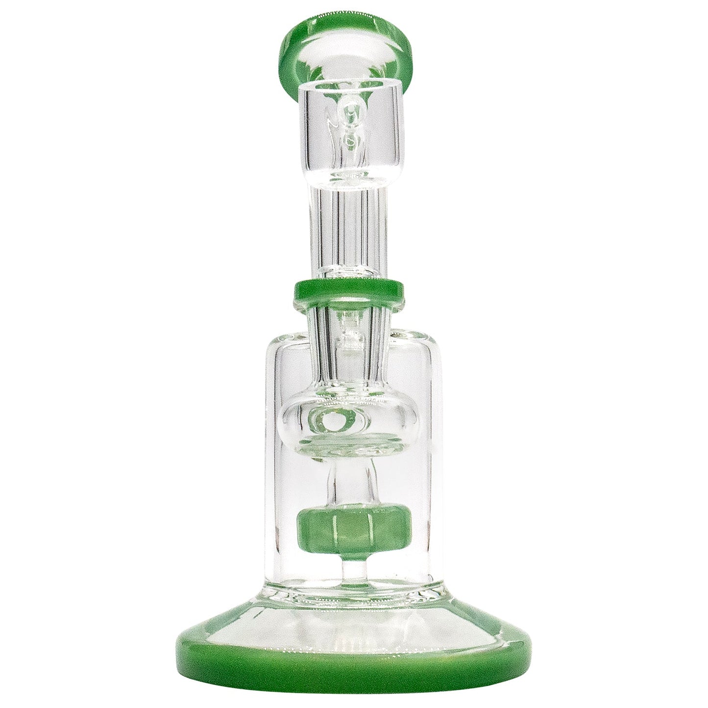 CaliConnected Showerhead Perc Mini Rig Front
