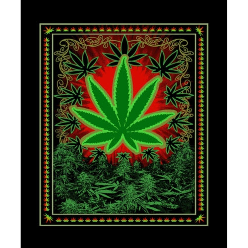 Chicko Leaf Fleece Blanket