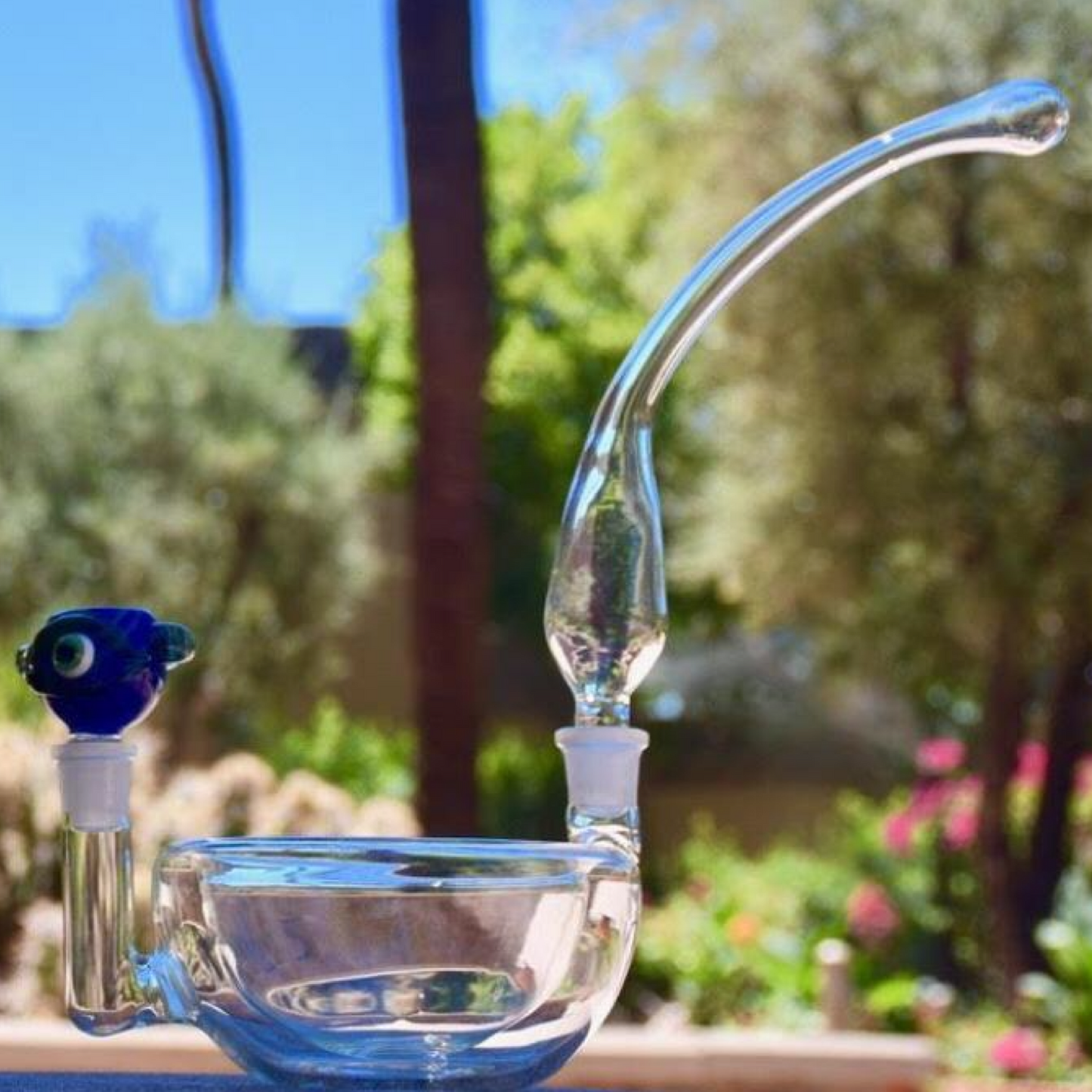 The Breakfast Bowl Wake & Bake Water Pipe + Cyclops Bowl 