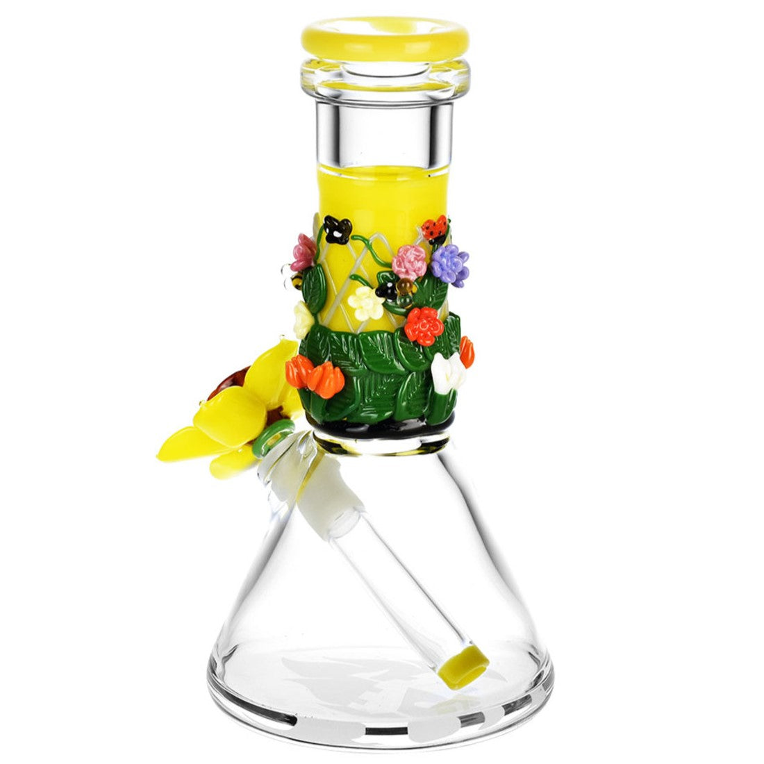 Empire Glassworks Sunshine Garden Baby Beaker Bong