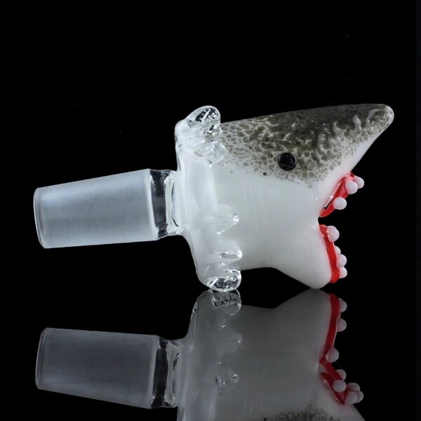 Empire Glassworks "Jawsome" Shark Bowl Piece