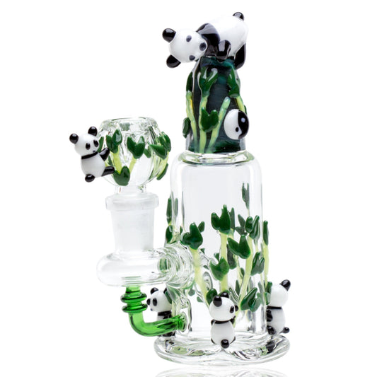 Empire Glassworks Panda Family Mini Bong