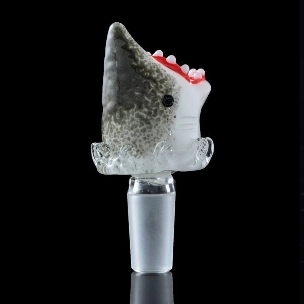 Empire Glassworks "Jawsome" Shark Bowl Piece