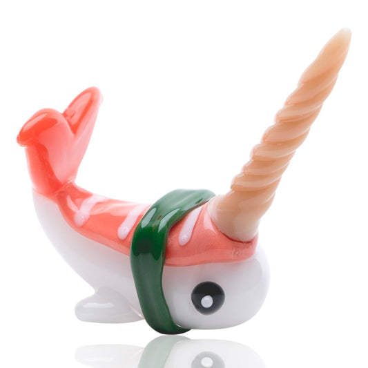 Empire Glassworks Mini Sushi Narwhal Dabber 🐳 