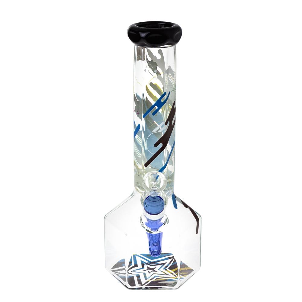 Famous X Octagon 12” Glass Beaker Bong 