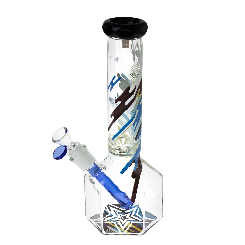 Famous X Octagon 12” Glass Beaker Bong 