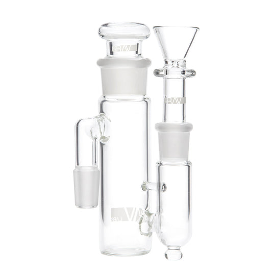 Grav® "Phoenix" Open Top Ashcatcher - 14mm Joint, 90° Angle 