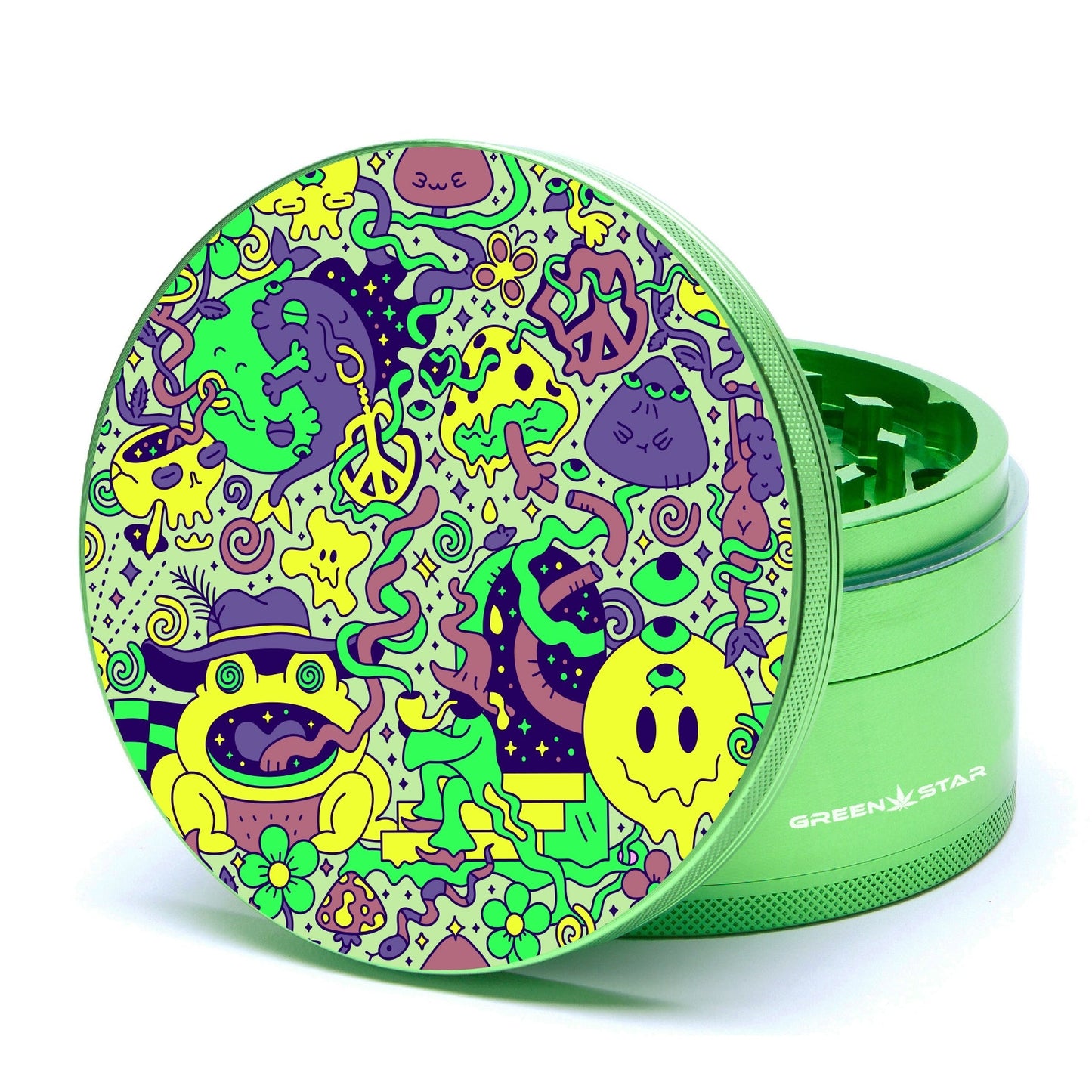 Green Star Jumbo 4-Piece Grinder