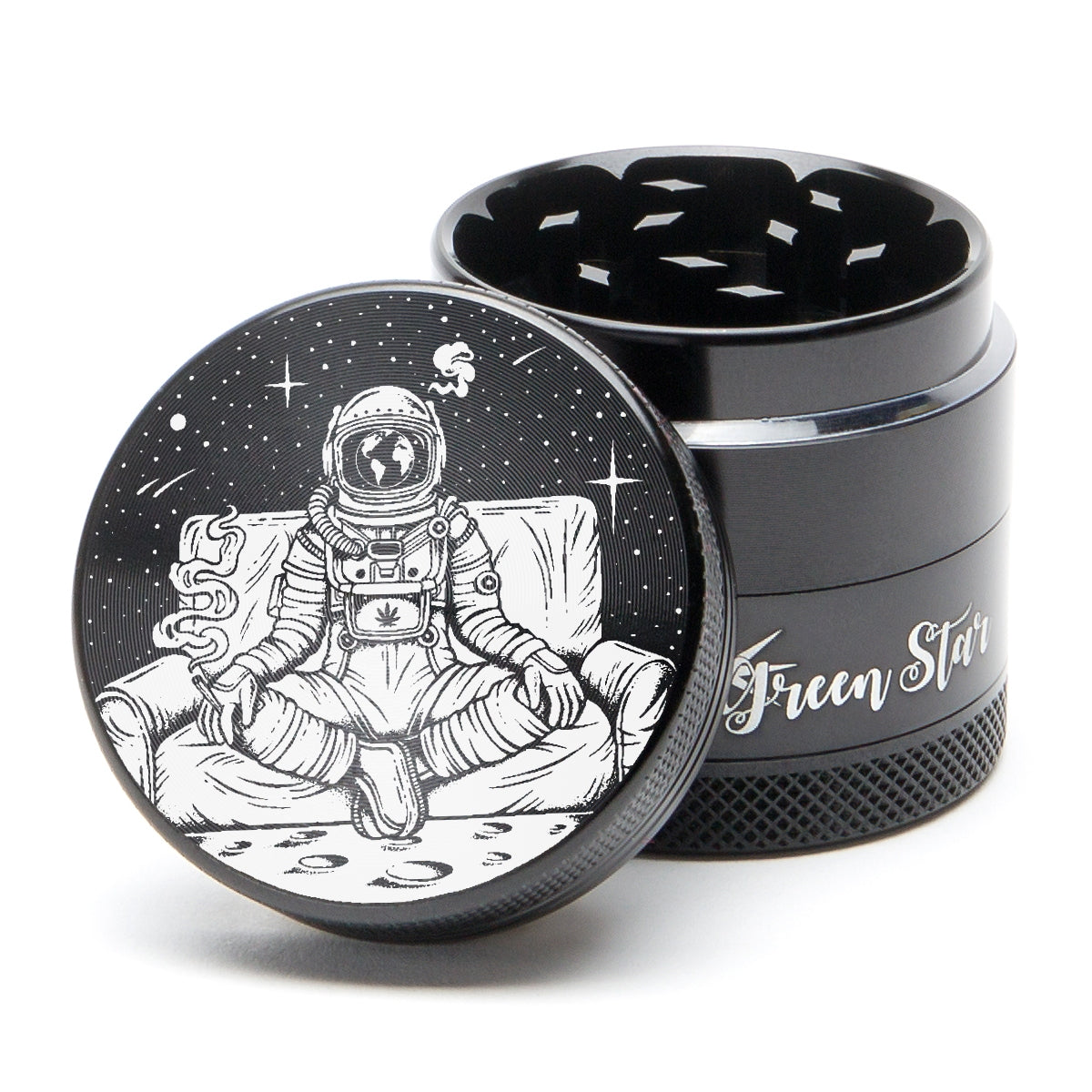 Green Star Medium 4-Piece Grinder