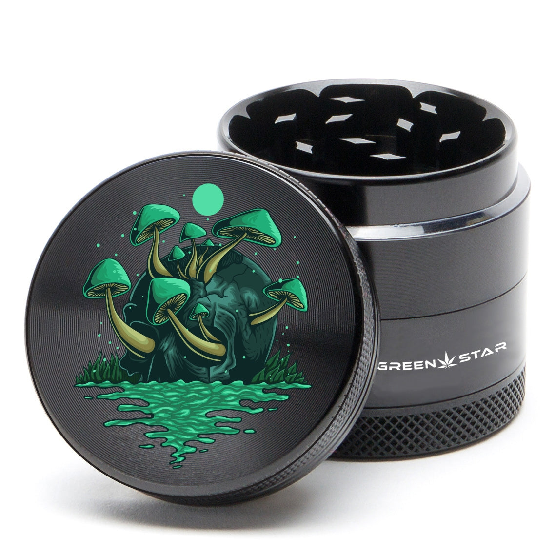 Green Star Medium 4-Piece Grinder