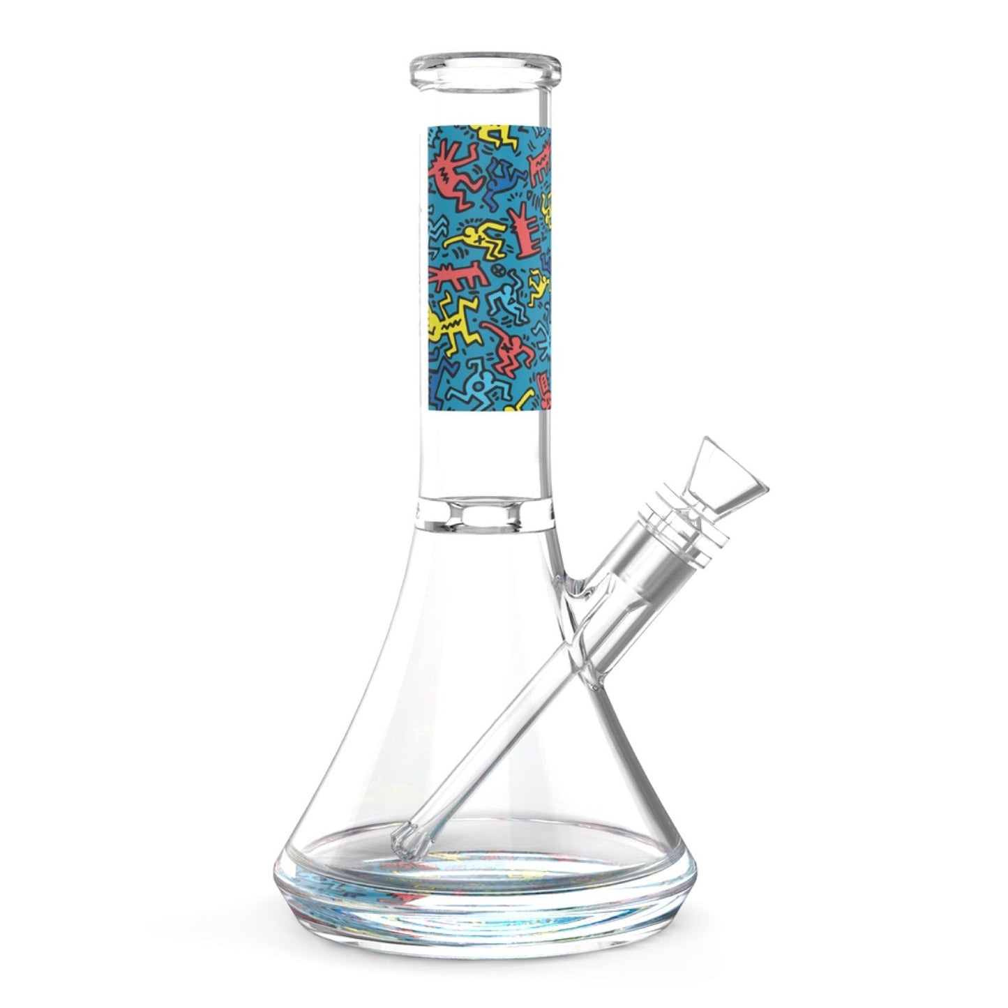 K. Haring 12.5" Beaker Bong