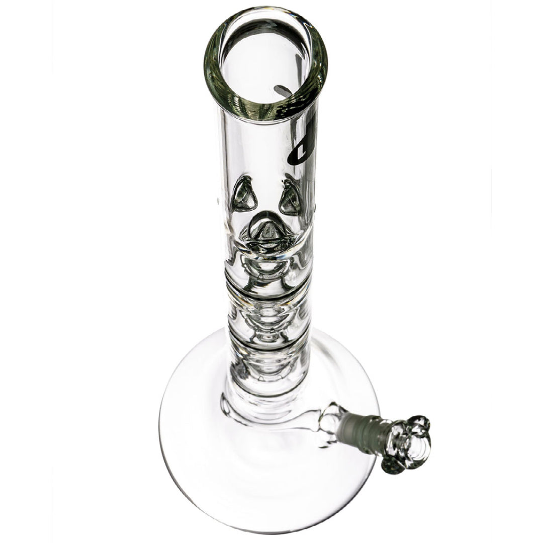 LA Pipes 26" 5mm Thick Triple Showerhead Perc Beaker Bong