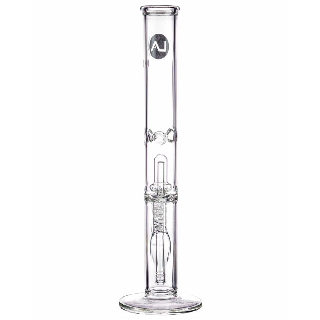 LA Pipes 16" 5mm Thick Showerhead Straight Tube Bong