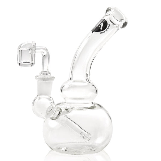 LA Pipes 8" Mini Bubble Beaker Dab Rig