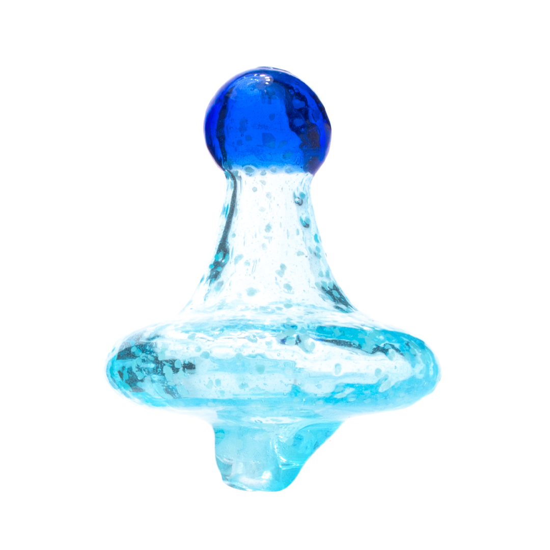 Blue Blood Spiral Carb Caps