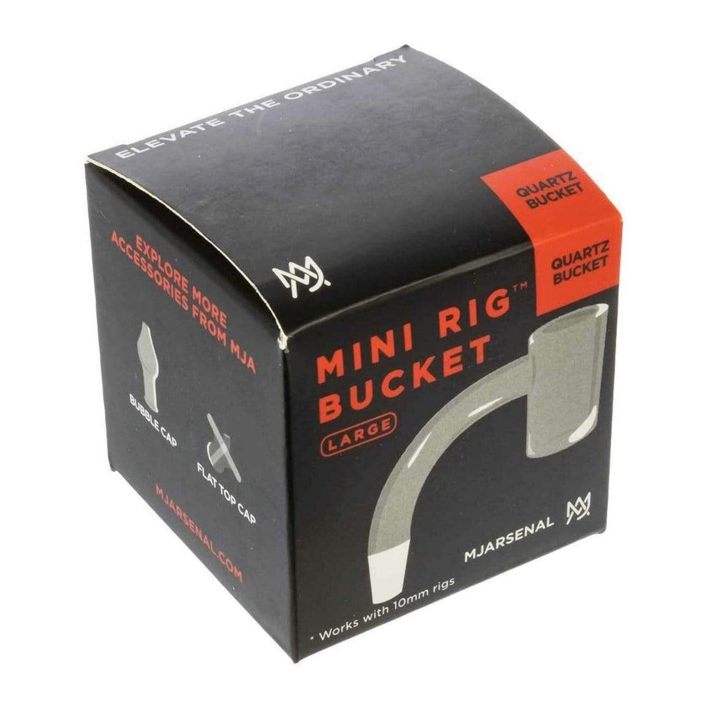 MJ Arsenal Mini Rig Quartz Bucket - 10mm Male