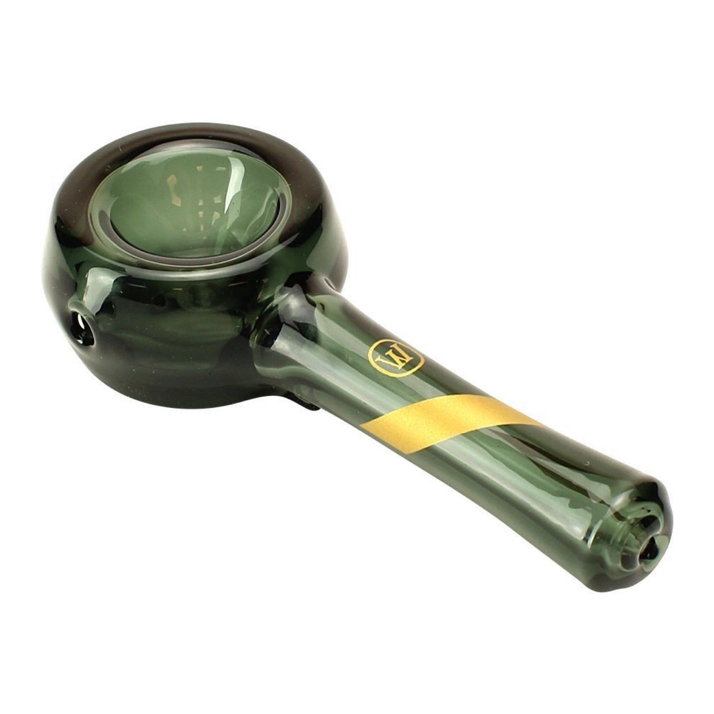 Marley Natural 4.5" Smoked Glass Spoon Pipe