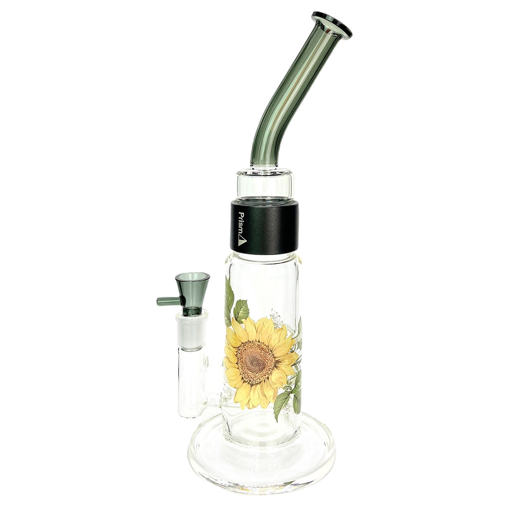 Prism Pipes 12.5" Sunflower Honeycomb Perc Bong