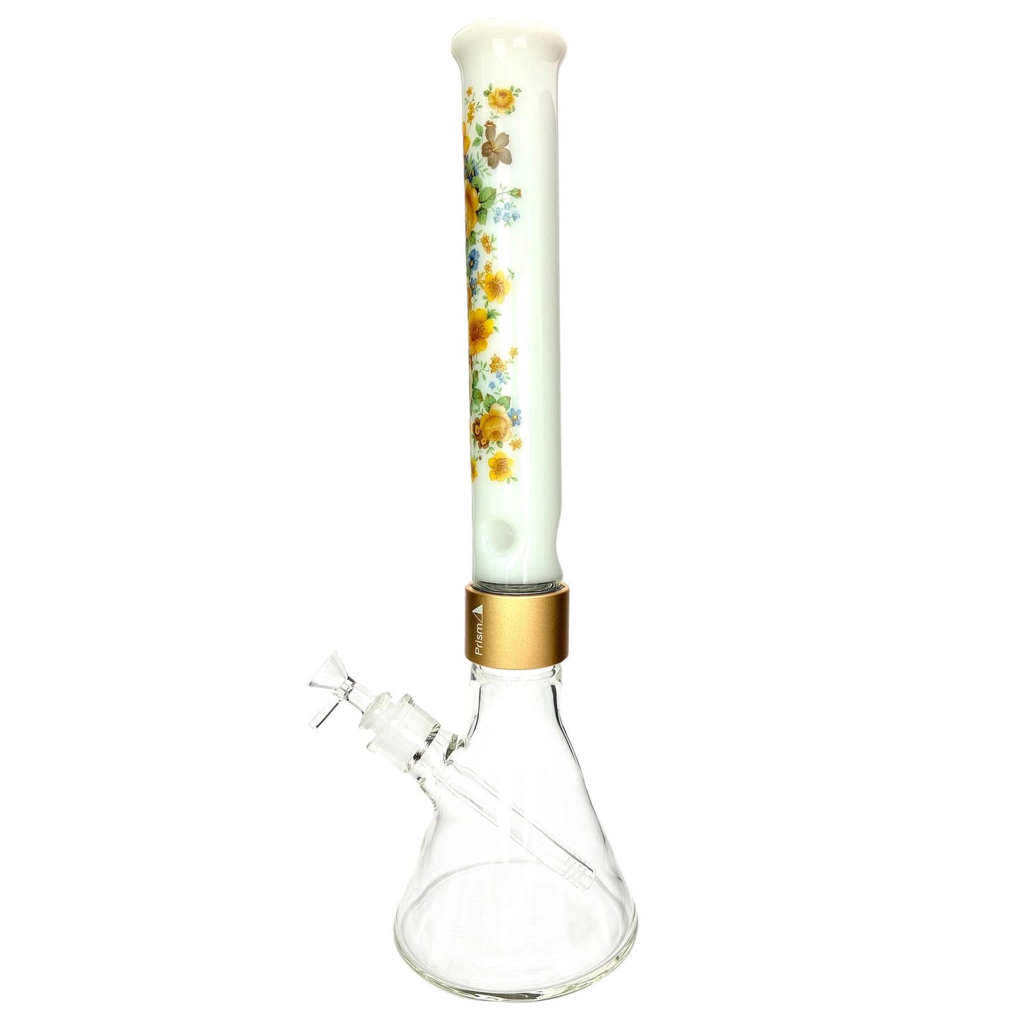 Prism Pipes 18" Vintage Floral Beaker Bong