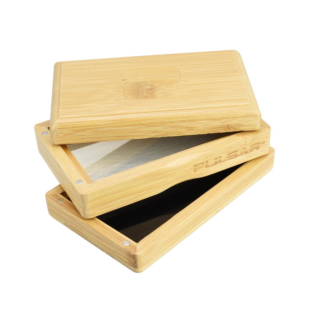 Pulsar Bamboo Pollen Box Small Open