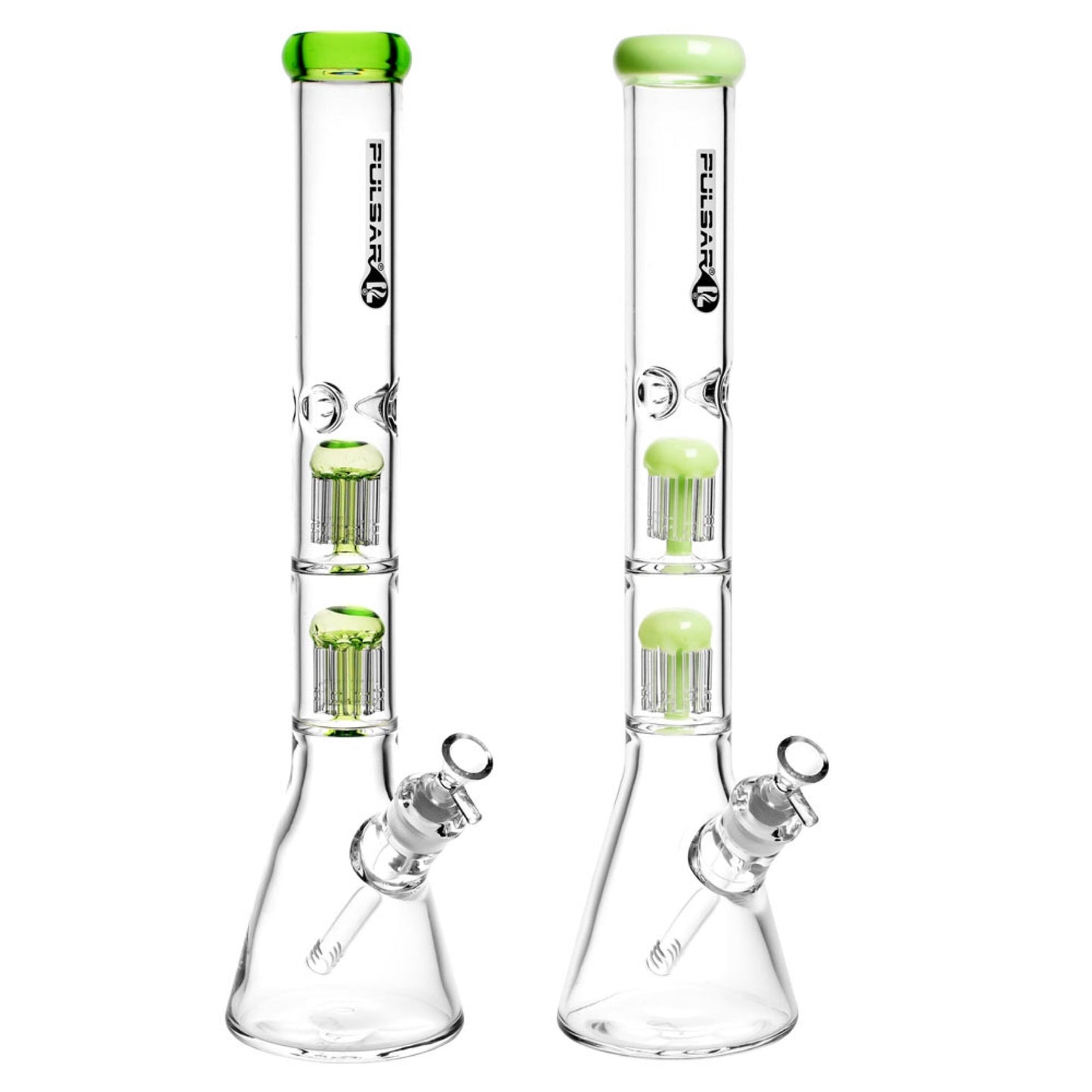 Pulsar 18.5" Dual Jellyfish Perc Water Pipe