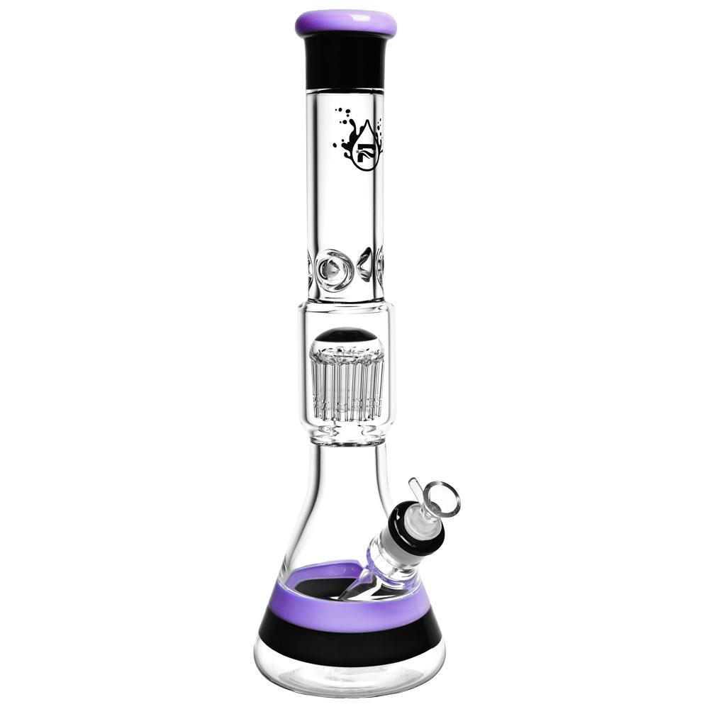 Pulsar Jellyfish Perc Beaker Bong Purple