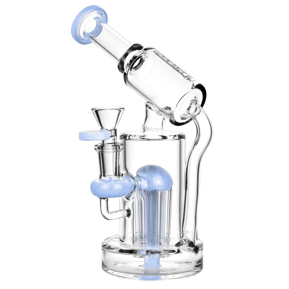 Pulsar Oil Can Recycler Bong Blue