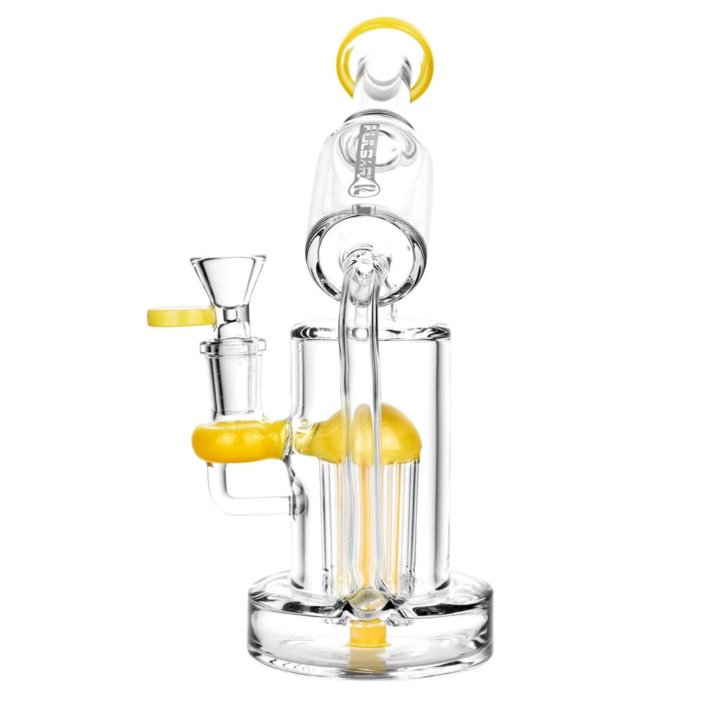 Pulsar Oil Can Recycler Bong Front