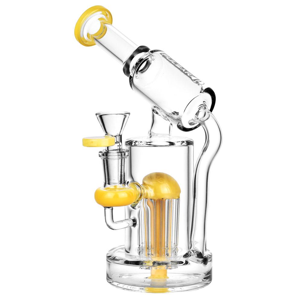 Pulsar Oil Can Recycler Bong Yellow