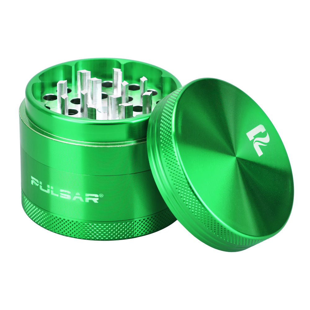 Pulsar Hard Top 4-Piece Grinder Green