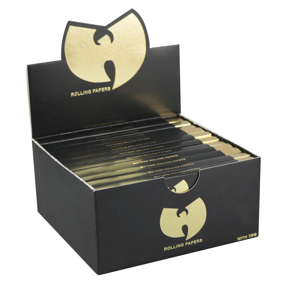 Wu Tang Hemp Rolling Papers w/Tips | Kingsize Slim